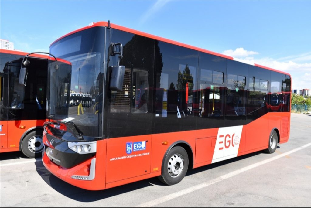 EGO’nun Yeni Aldığı 19 Otobüsü Hizmete Başladı