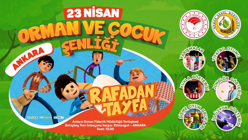 23 Nisan Orman ve Çocuk Şenliği