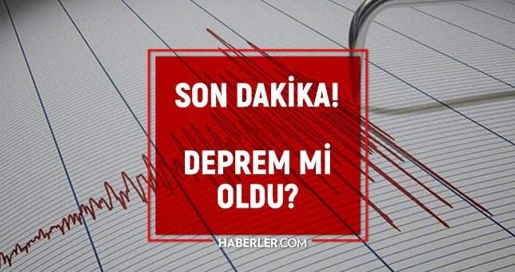 Dün gece deprem oldu mu? İzmir’de, İstanbul’da, Ankara’da sarsıntı mi oldu? 29 Kasım dün gece sarsıntı mi oldu? İstanbul’da bugün deprem mi oldu?