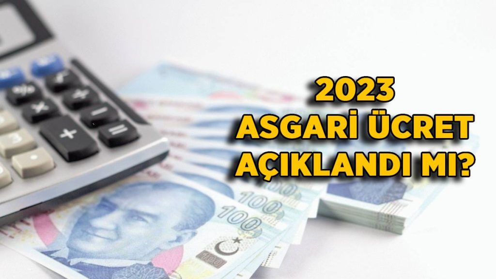 2023 asgari ücret ne zaman, saat kaçta açıklanacak? (8750-8.800 TL)