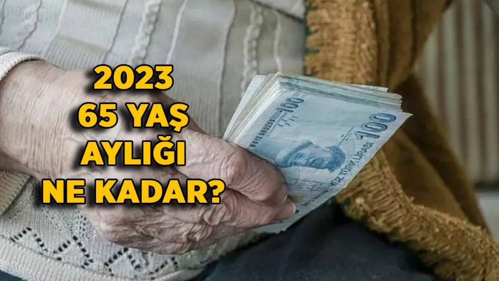 2023 yaşlılık maaşı ne kadar? 65 yaş aylığı (yaşlılık maaşı) kaç TL oldu?