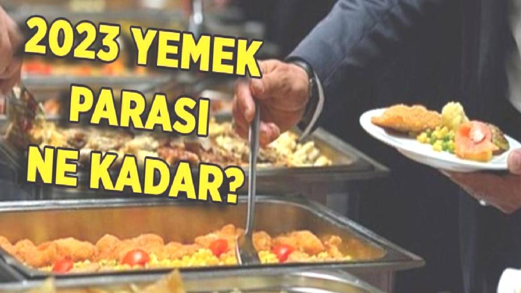 2023 yemek parası ne kadar? Yemek kartına aylık kaç TL yatacak?