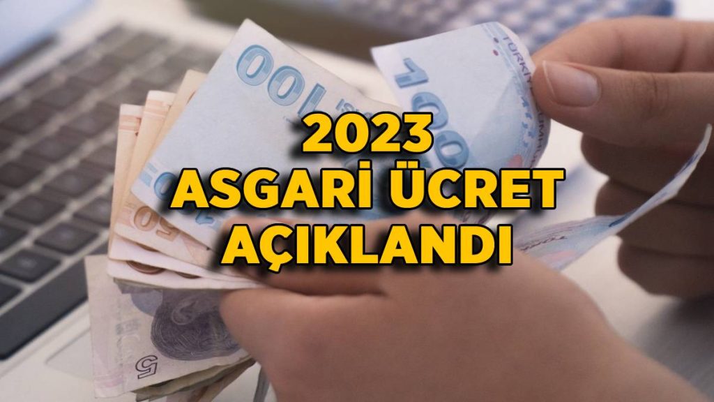 Son dakika: 2023 asgari ücret net 8500 TL oldu! 2023 asgari ücrette AGİ olacak mı?