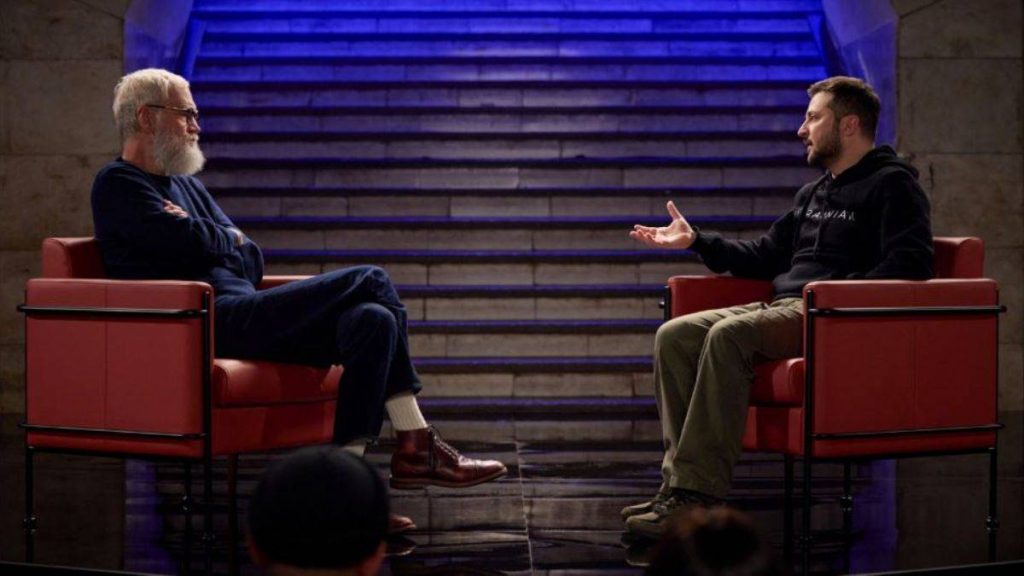 Zelenskiy ve Letterman görüşmesi | David Letterman ile Sıradaki Konuğum Volodimir Zelenski