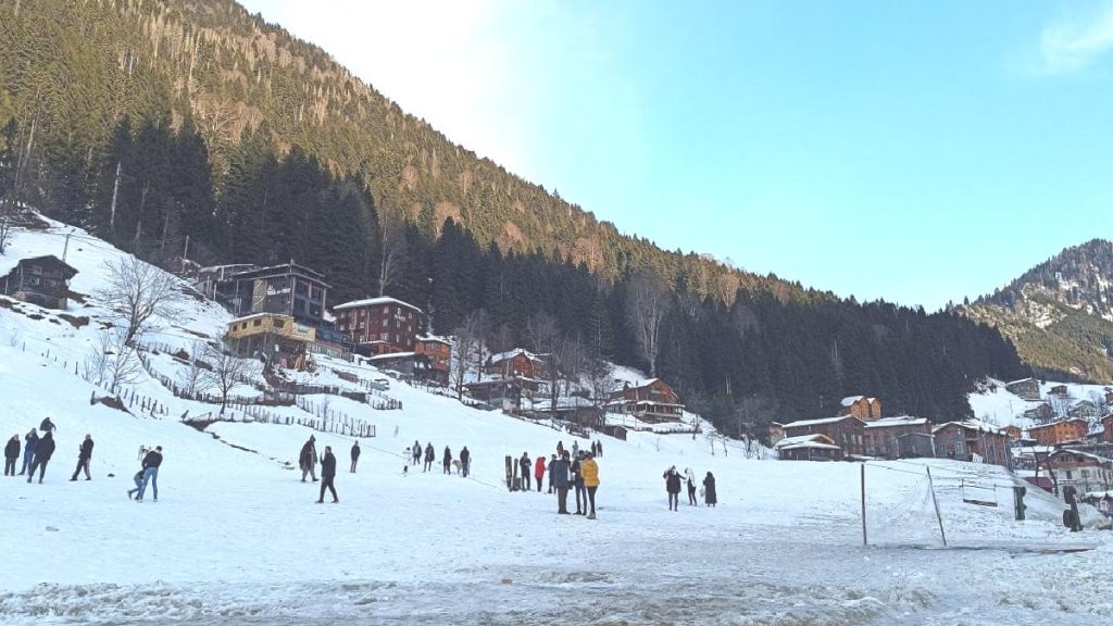 Ayder Yaylası’nda kış turizmi canlandı