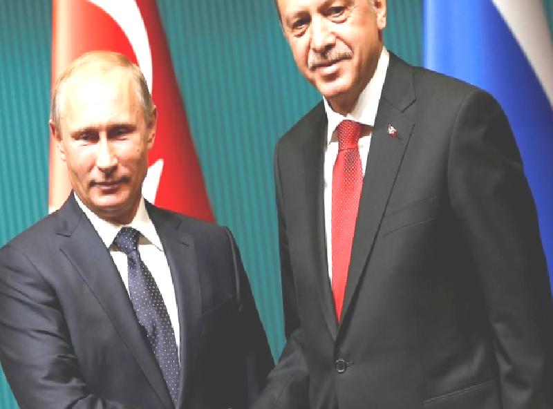 Cumhurbaşkanı Erdoğan, Rusya Devlet Başkanı Putin ile görüştü