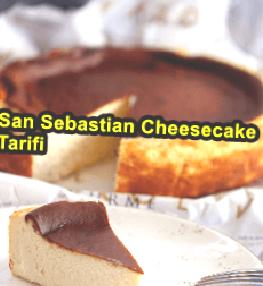 Lezzetli San Sebastian Cheesecake Tarifi| San Sebastian Cheesecake Tarifi Nasıl Yapılır?