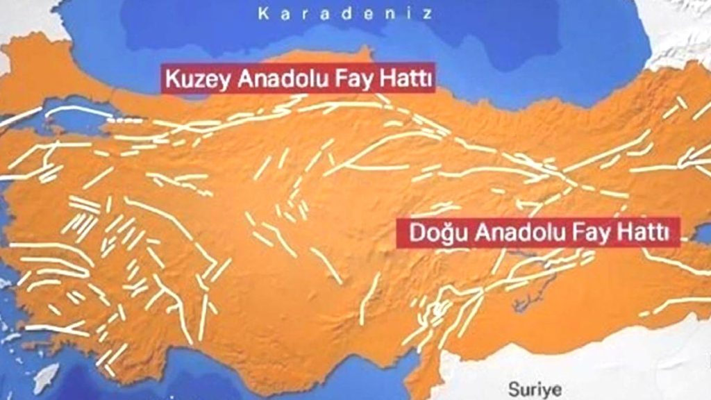 Kuzey Anadolu Fay Hattı hangi il ve ilçelerden geçiyor?