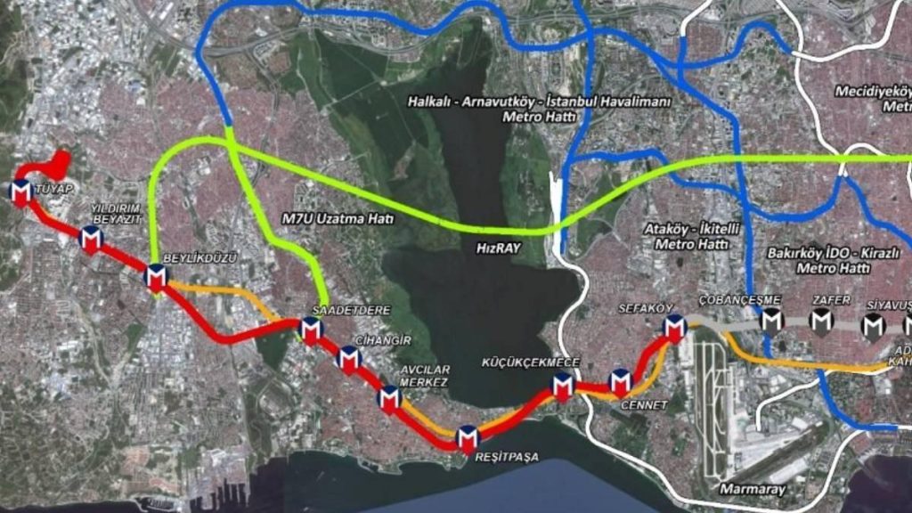 Sefaköy-Beylikdüzü-Tüyap Metrosu ne zaman açılacak? Sefaköy-Beylikdüzü-Tüyap metro durakları nereden geçiyor?