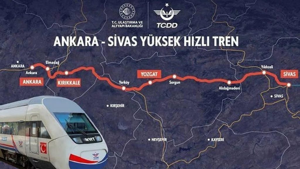İstanbul-Ankara-Sivas YHT hattı ne zaman açılacak? Sivas-Ankara-İstanbul Yüksek Hızlı Tren açıldı mı?