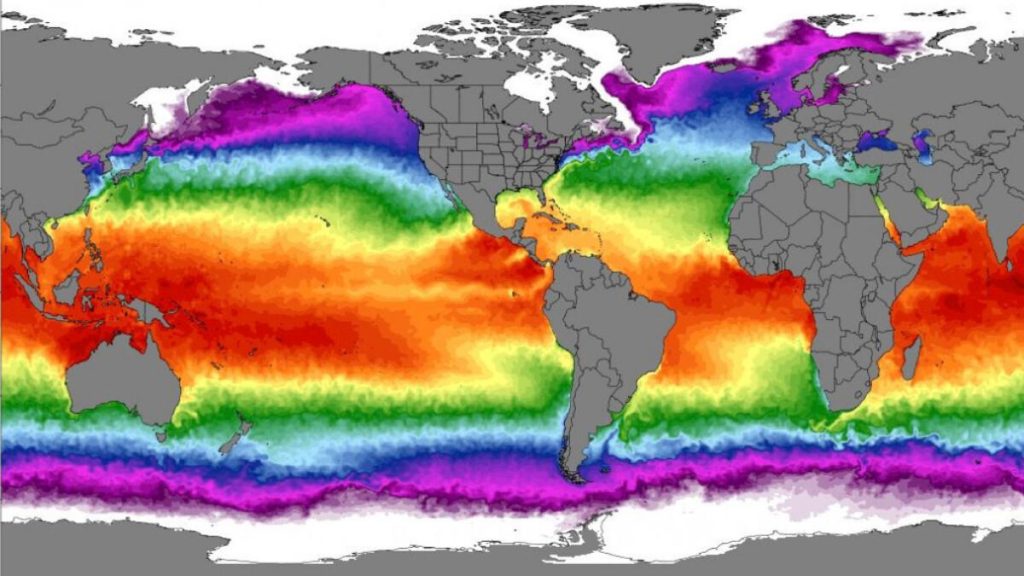Okyanus sıcaklıkları Nisan’da rekor seviyeye ulaştı