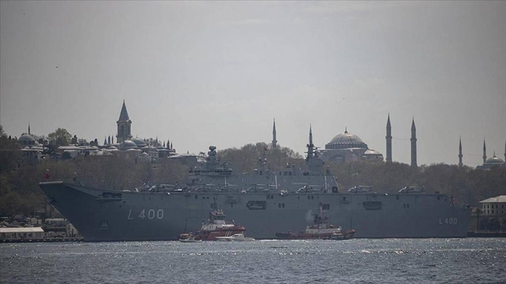 TCG Anadolu gemisi İstanbul’da ziyarete açılacak