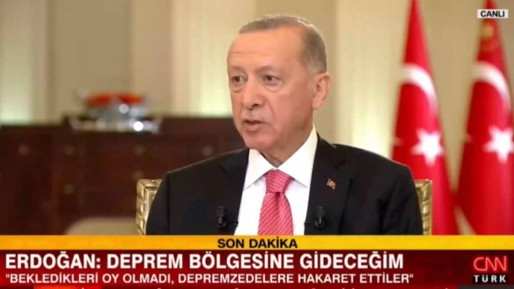 Erdoğan: Maalesef partimde düşüş söz konusu