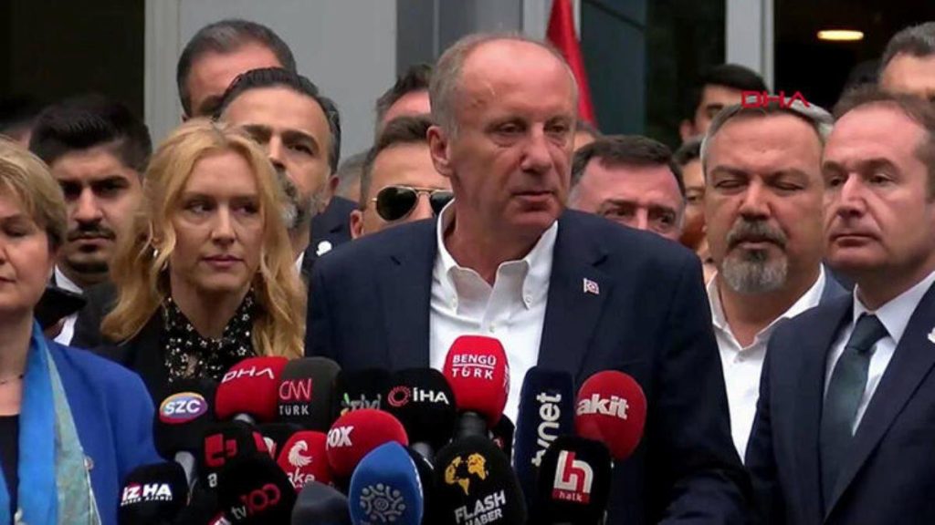 Muharrem İnce adaylıktan çekildi