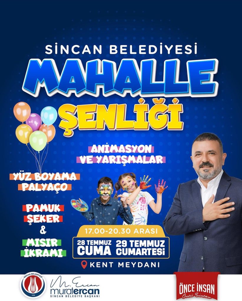 Sincan Belediyesi Mahalle Şenliği