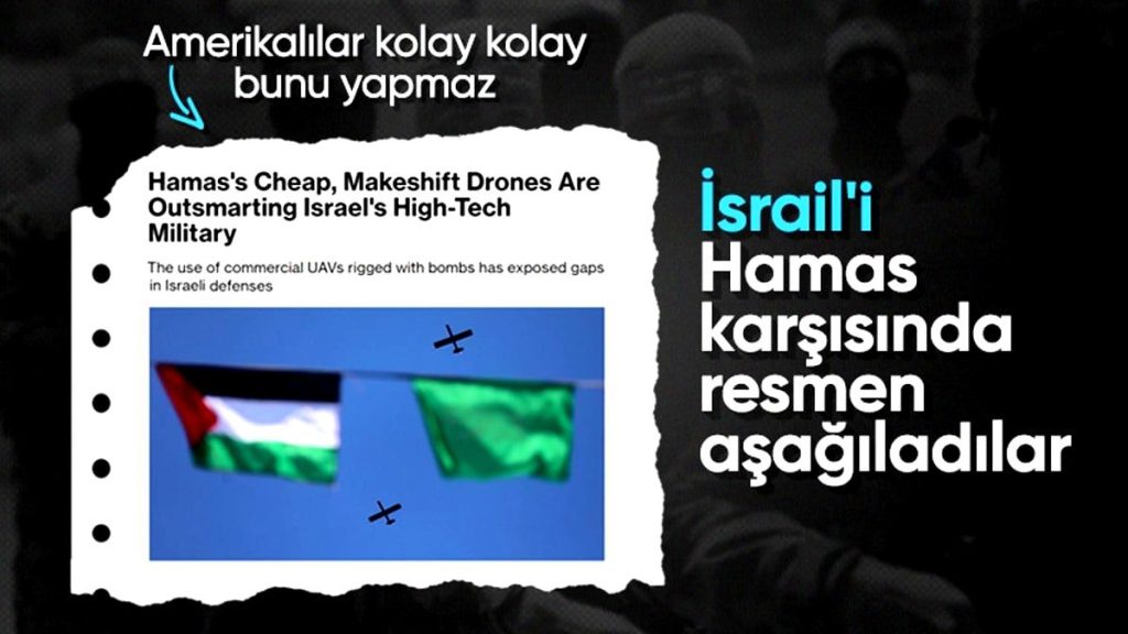 Bloomberg: Hamas’ın derme çatma İHA’ları, İsrail’i geride bıraktı