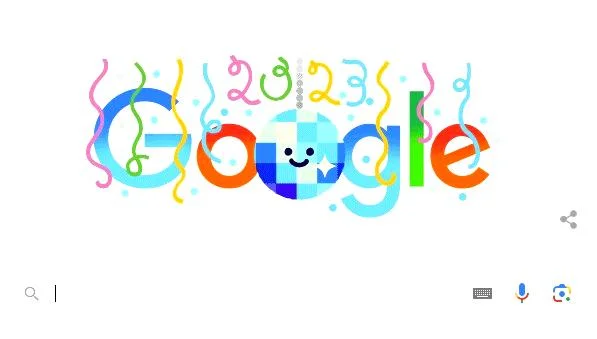 Google’dan yeni yıla özel “doodle”